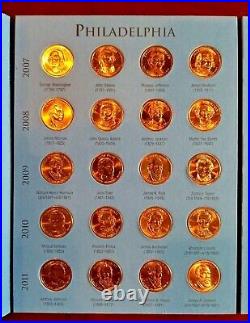 Complete Cir. Set 2007-2016-2020 (P&D) Presidential Dollar (80) Coins with Bush