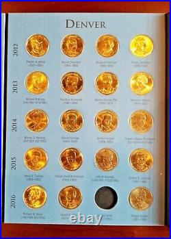 Complete Cir. Set 2007-2016-2020 (P&D) Presidential Dollar (80) Coins with Bush