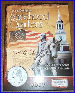 Complete Collection Bu Statehood Quarters, D. C & U. S. Territories Of P And D