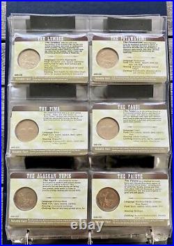 Complete Collection Set Sacagawea Golden Dollars + Display Binder 2000 2020