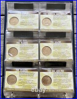 Complete Collection Set Sacagawea Golden Dollars + Display Binder 2000 2020