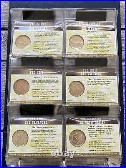 Complete Collection Set Sacagawea Golden Dollars + Display Binder 2000 2020