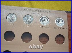 Complete Dansco 2 Volume Set Atb National Parks Quarters 2010-2021 P, D, S, S