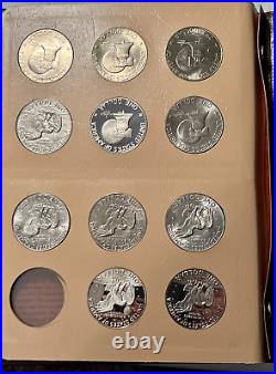 Complete Eisenhower IKE Dollars Coin Set 23 Coins 1971-1978 PDS Dansco Album