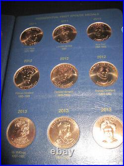 Complete First Spouse Medal Set 2007 2016 41 Medals