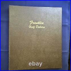 Complete Franklin Half Dollar Set Plus 4 BU Proofs In Dansco Album 39 Coins