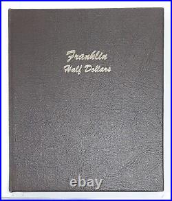 Complete Franklin Silver Half Dollar Set in WithProofs in Dansco Album
