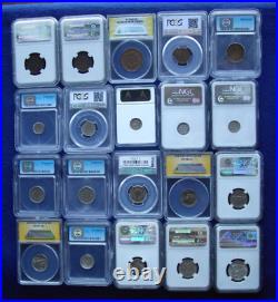 Complete Higher Grade Dansco #7070 US Type Set Including Gold 44 Certified