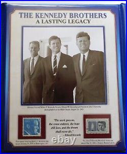 Complete JFK UNC 1/2 Dollar Coin Set with Silver 50C + Brothers Lasting Legacy Set