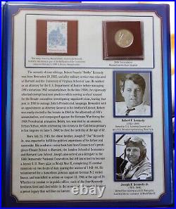 Complete JFK UNC 1/2 Dollar Coin Set with Silver 50C + Brothers Lasting Legacy Set
