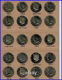 Complete Kennedy Half Dollar set. 1964-P to 2021-S. BU, Proof and Silver Proof