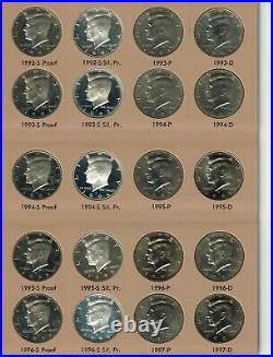 Complete Kennedy Half Dollar set. 1964-P to 2021-S. BU, Proof and Silver Proof
