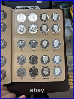 Complete Kennedy Have Dollar Set In Dansco Albums 1964-2022 Includes All Silver