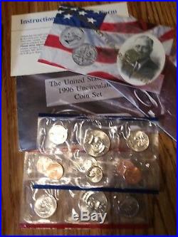 Complete Lot Of Us Mint State Coins 1965 Thru 2008 Ogp Total 41 Sets D & P Mints