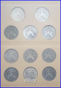 Complete Morgan Silver Dollar Date Set 1878 to 1921 32 Coins Unc