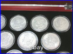 Complete Morgan Silver Dollar Date Set 28 Different Morgans 1878-1921 Q1K4