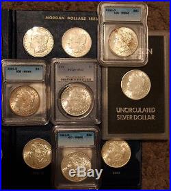 Complete Morgan Silver Dollar Set VERY High Grade
