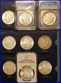 Complete Morgan Silver Dollar Set VERY High Grade