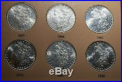 Complete Morgan Silver Dollar Year Set 28 coins VERY HIGH GRADE! Free Shipping