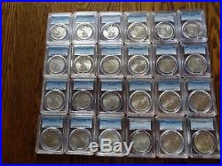 Complete Peace Dollar Set 1921-1935 All PCGS MS-63 or Better