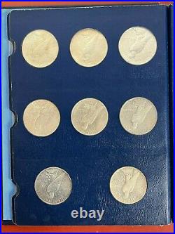 Complete Peace Silver Dollar Set 1921-1935 Average to Uncirculated