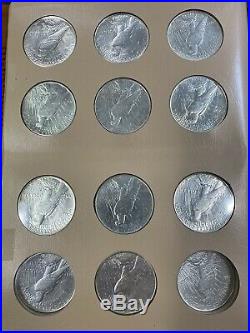 Complete Peace Silver Dollar Set 1921-1935 Xf Au Ms 1921 1928 1934-s 11