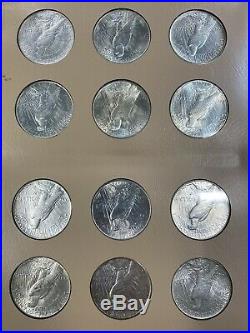 Complete Peace Silver Dollar Set 1921-1935 Xf Au Ms 1921 1928 1934-s 11