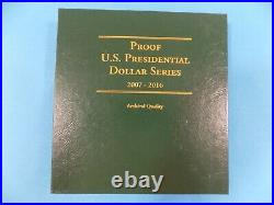 Complete Presidential Dollar Set P D & S Proofs 157 coins