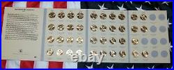 Complete Presidential Golden Dollar Set 40 Coins In Littleton Folder Unc