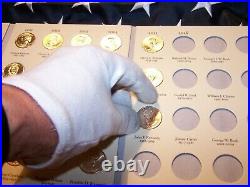 Complete Presidential Golden Dollar Set 40 Coins In Littleton Folder Unc