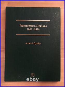 Complete Presidential Golden Dollar Set 40 Coins In Littleton Folder Unc