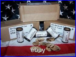 Complete Presidential Golden Dollar Set 40 Coins In Littleton Folder Unc