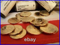 Complete Presidential Golden Dollar Set 40 Coins In Littleton Folder Unc
