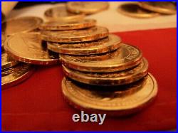 Complete Presidential Golden Dollar Set 40 Coins In Littleton Folder Unc