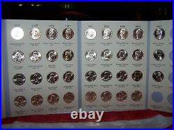 Complete Presidential Golden Dollar Set 40 Coins In Littleton Folder Unc