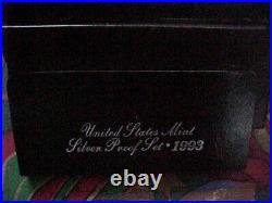 Complete Run of Silver Proof Sets 1992-1998 Great Gift