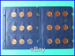 Complete Sacagawea Dollar set 2000-2016 BU/Proof New Whitman Album (51 coins)