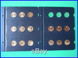 Complete Sacagawea Dollar set 2000-2016 BU/Proof New Whitman Album (51 coins)