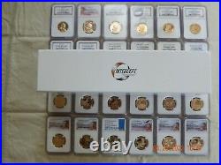 Complete Sacagawea Ngc Proof 70 Registry Set 24 Coins Top Pop