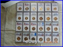 Complete Sacagawea Ngc Proof 70 Registry Set 24 Coins Top Pop