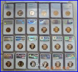 Complete Sacagawea Ngc Proof 70 Registry Set 24 Coins Top Pop