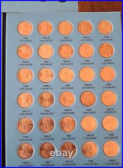 Complete Set 1941 2022 Choice BU LINCOLN CENT ALBUMS