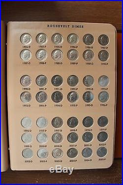 Complete Set 1946 2016 Roosevelt Dime Dansco 1946-1964 Silver +1 Free Bu Proof