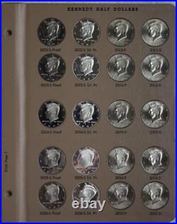 Complete Set 1964-2011 Kennedy Half Dollars PDSS +2012 P&D