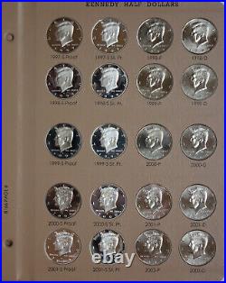 Complete Set 1964-2011 Kennedy Half Dollars PDSS (with1981-S Ty 2 Proof)