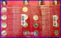 Complete Set 2007-2016 P D Presidential Dollar BU Mint Coins Lot of 10-78 Coins