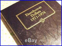 Complete Set (32) UNC & Proof Eisenhower Dollars in Whitman Classic Album +extra