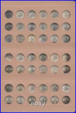 Complete Set Choice Bu/proof Roosevelt Dimes 1946-1978-s Dansco Album