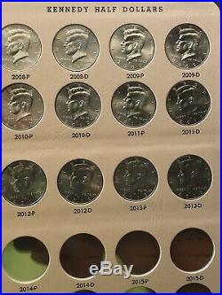 Complete Set Dansco Kennedy Half Dollar 1964-2014 P&d Collection 94 Coins