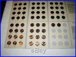 Complete Set Kennedy P&D Half Dollar coins, 1964-2019 including 3 albums & 1970D